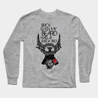 Beard Jiu Jitsu Long Sleeve T-Shirt